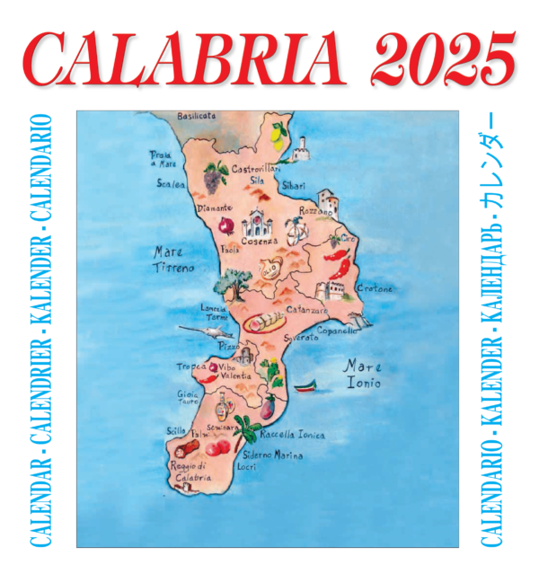 Calendario Calabria 2025 Copertina