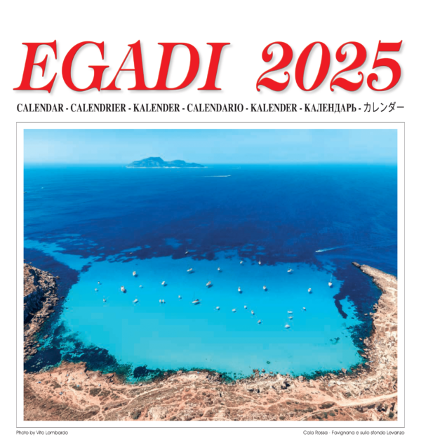 Calendario Egadi 2025 Copertina