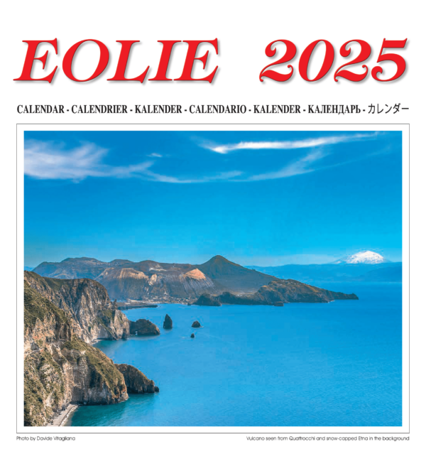 Calendario Eolie 2025 Copertina