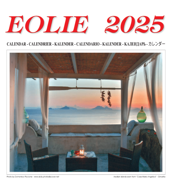 Calendario Eolie 2025 Copertina