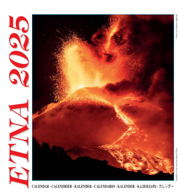 Calendario Etna 2025 Copertina