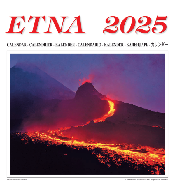 Calendario Etna 2025 Copertina