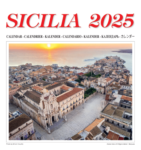 Calendario Sicilia 2025 Copertina