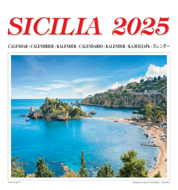 Calendario Sicilia 2025 Copertina