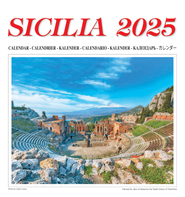 Calendario Sicilia 2025 Copertina