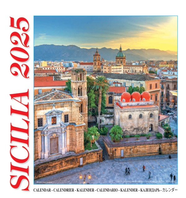 Calendario Sicilia 2025 Copertina