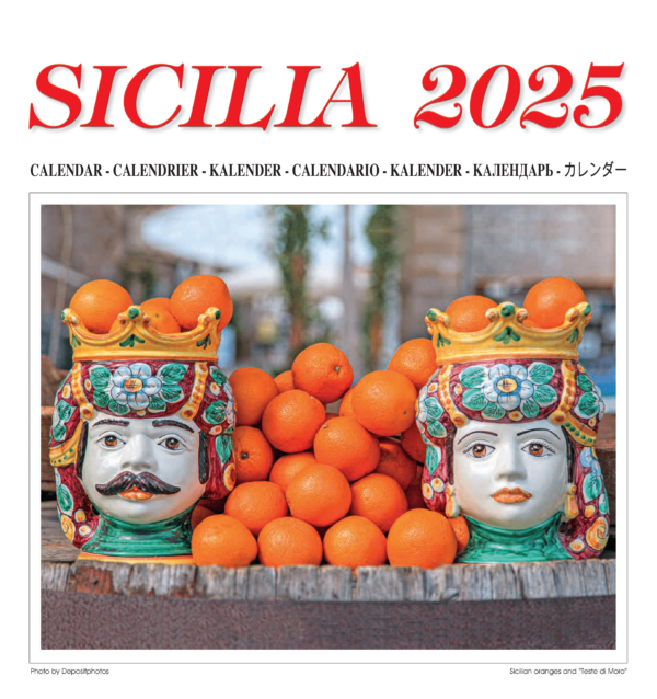 Calendario Sicilia 2025 Copertina