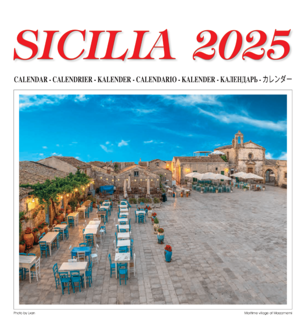 Calendario Sicilia 2025 Copertina