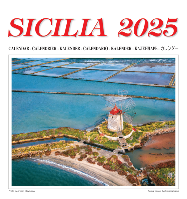 Calendario Sicilia 2025 Copertina