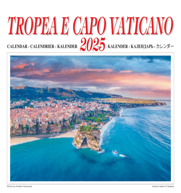 Calendario Tropea e Capo Vaticano 2025 Copertina